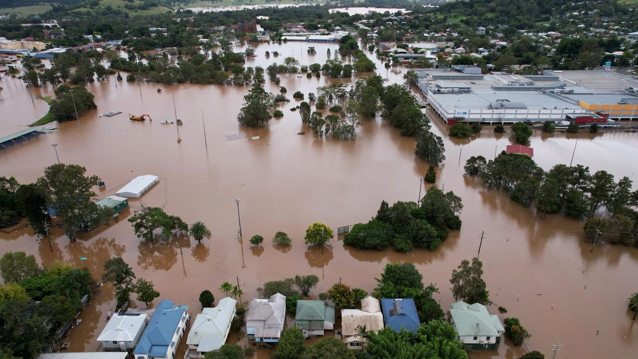 Devastating floods around Lismore is one effect of La Nina. (Photo by Dan Peled/Getty Images)