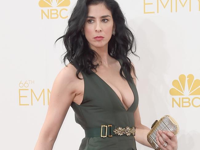 Sarah Silverman attends the 66th Annual Primetime Emmy Awards.