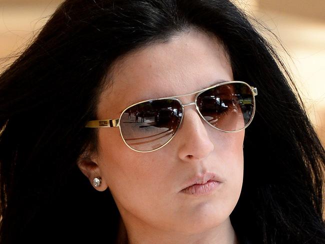 Courts. Sentencing submissions for Phi Le who murdered Amin Asrawe at Paradise. victims wife Dounia Asrawe who read out her victim impact statement, outside the Supreme court today.