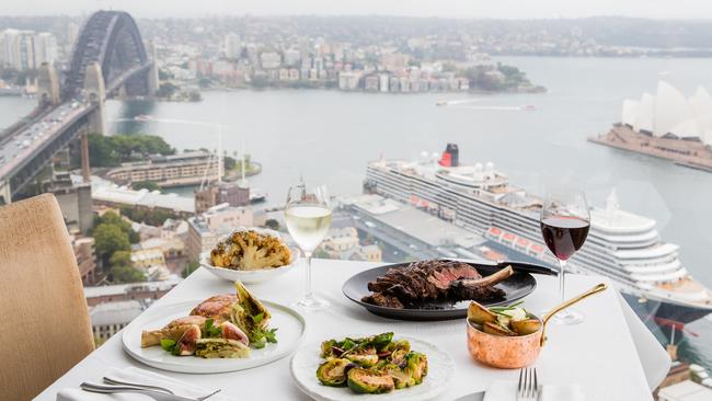 Altitude, Shangri-La Hotel, Sydney. The three course dinner is best enjoyed with the sommelier pairing.