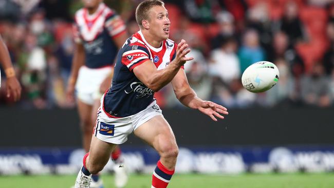 Ben Marschke is a rookie still on a $60,000 development contract, but the Sydney Roosters have no doubts he will deliver when replacing suspended hooker Sam Verrills in Friday’s semi-final against Manly. Picture Chris Hyde / Getty Images