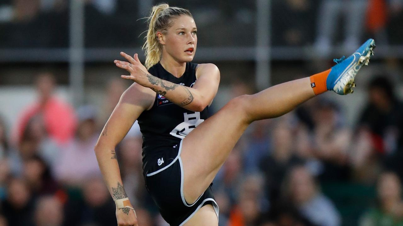 Aflw Carlton Star Tayla Harris Issues ‘dangerous Warning To Rivals Au — Australias 0619