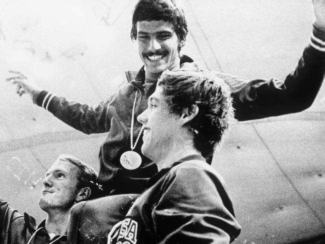 The king of the 1972 Olympic Games, Mark Spitz’s 200 metre freestyle time was bettered by the Aussie duo.