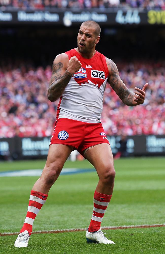 Lance Franklin is the club’s highest profile recruit under Beatson. Picture: Phil Hillyard