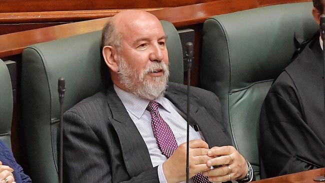 Melton MP Don Nardella, who once grandstanded about MP standards, took home almost $175,000 while living in Ballarat and Ocean Grove. Picture: Jason Edwards