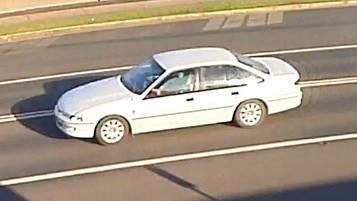CCTV of the car. Picture: NSW Police