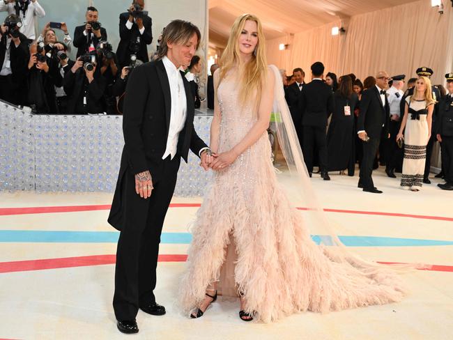 Nicole Kidman and Keith Urban. (Photo by ANGELA WEISS / AFP)