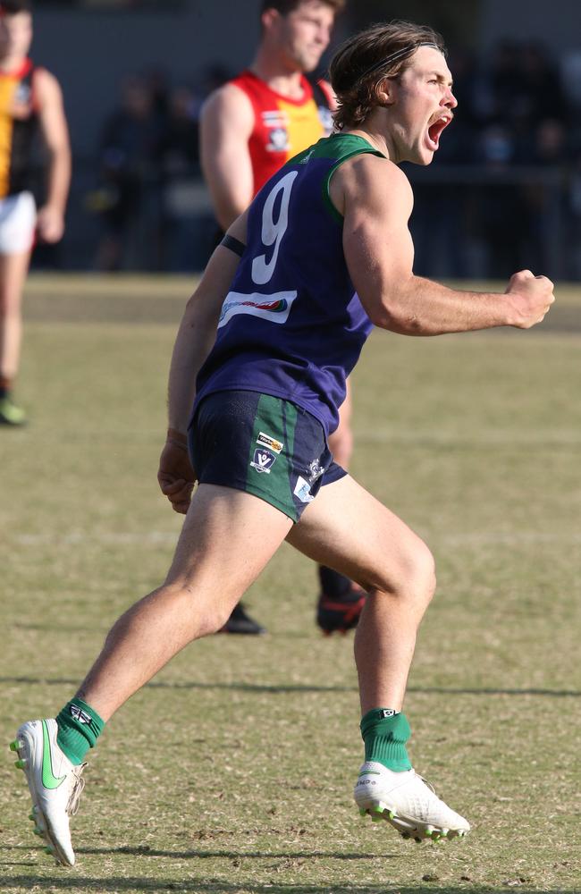 Harry Benson will spend the year lined with Geelong’s VFL program. Picture: Mark Wilson