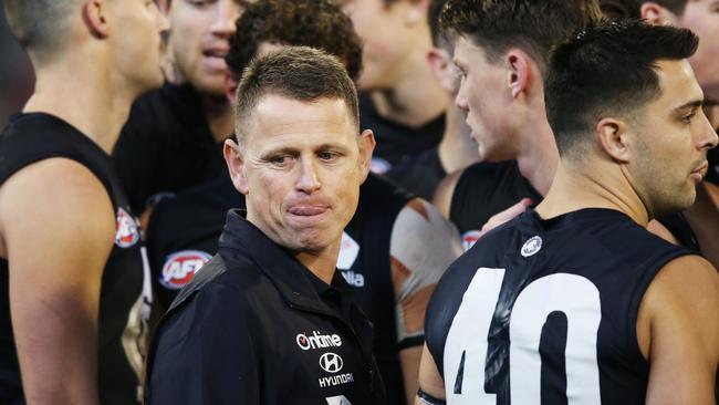 Brendon Bolton became another coaching casualty at Carlton. Picture: Michael Dodge/AFL Photos/Getty Images