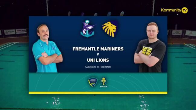 Replay: KAP7 Cup Tournament Day 14 - Fremantle Mariners v Sydney Uni Lions (Men)