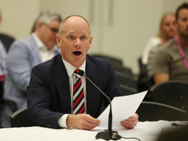 Former premier Campbell Newman. Picture: Annette Dew