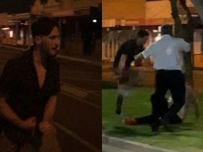 Thomas Jack O'Neill was sentenced for a wild Largs Bay brawl. Pictures: SAPOL