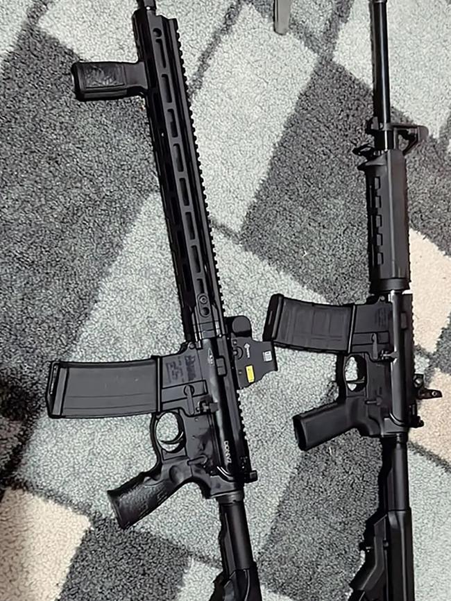 Ramos wrote about the guns and ammunition he purchased before the attack. Picture: Instagram