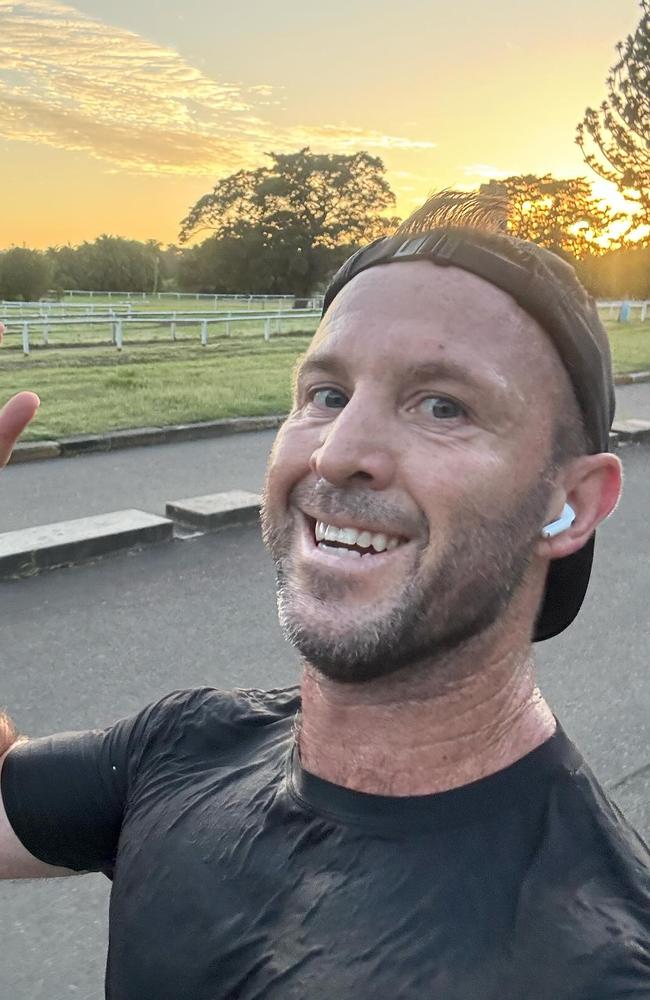 Ben Lucas has run 44 marathons – and has a goal to hit 50. Picture: Instagram