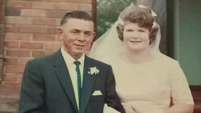 Cairns couple Graham and Rewa Real celebrated their 60th wedding anniversary, after getting married at Walkerston Presbyterian Church on December 19, 1964. Photo: Supplied.