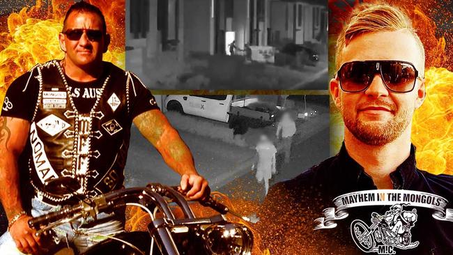 Mayhem in the Mongols - the execution of Shane Bowden. Photo: Supplied