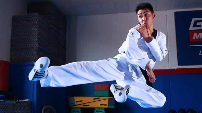 Hayder Shkara is still trying to get his feet on the ground after Rio. Picture: Phillip Rogers