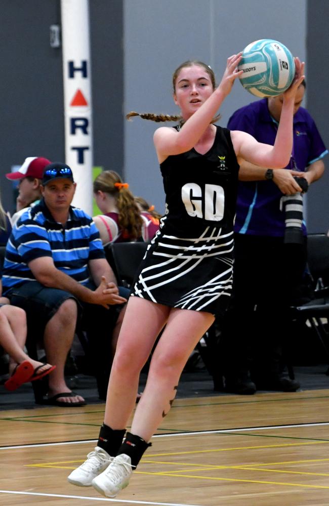 QISSN Netball Carnival at Townsville Stadium. All Souls St Gabriels School Charters Towers against Gilroy Santa Maria College Ingham. Picture: Evan Morgan