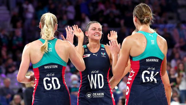 The Melbourne Vixens are on a serious roll. (Photo by Kelly Defina/Getty Images)