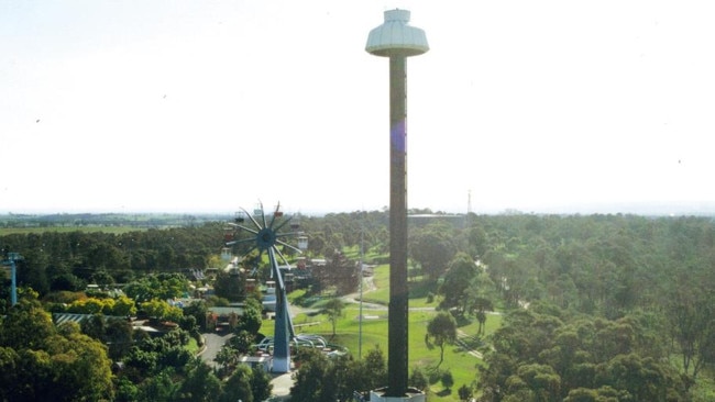 There were sky-high thrills at Wonderland. Picture: Chris Watts