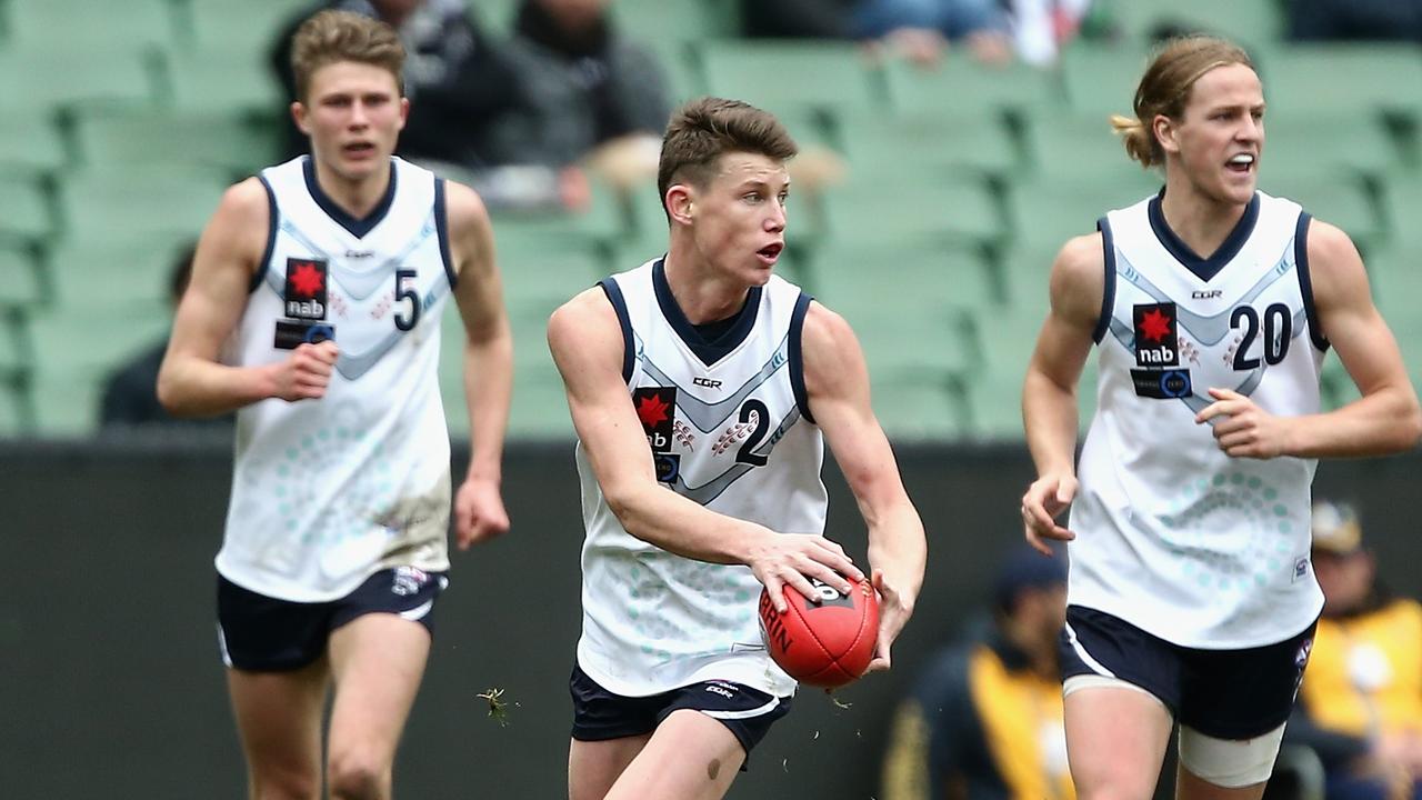 Sam Walsh dominated for Vic Country in the Under 18 Championships.