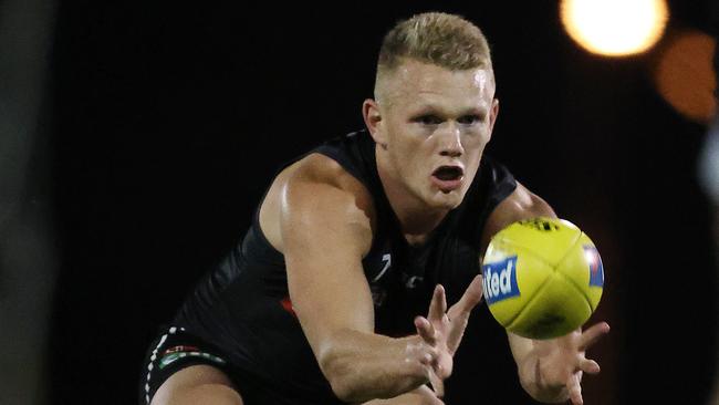 The Suns are not keen on Pie Adam Treloar. Picture: Michael Klein