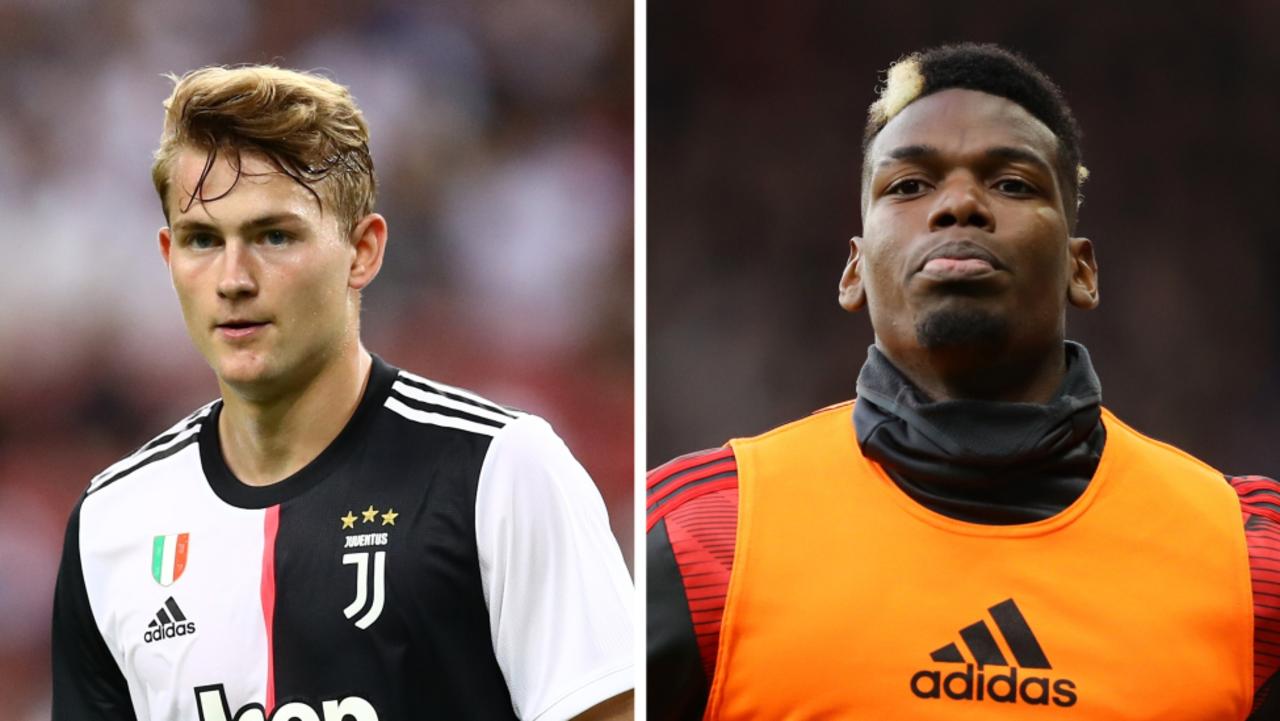 Paul Pogba could be used as trade bait in Utd's bid to sign Matthijs de Ligt.