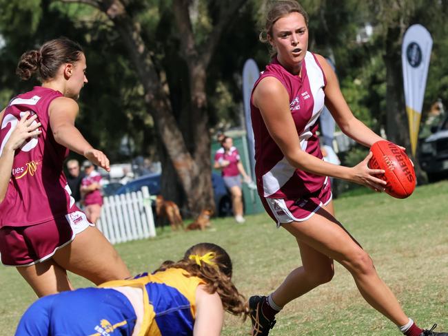 Zali Currie of the Manly Wolves. Picture: Contributed