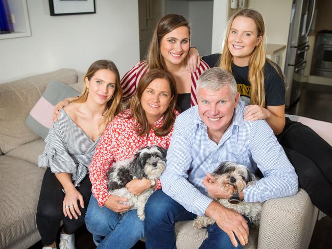 St Kilda legend Danny Frawley died when his car hit a tree in 2019. Picture: Mark Stewart