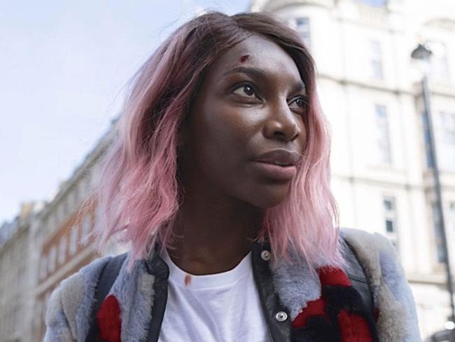 Michaela Coel in a scene from the Emmy nominated miniseries, I May Destroy You.