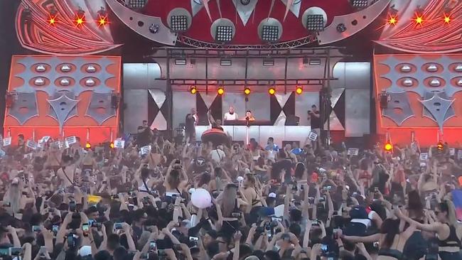 Two people died, another two remain in a critical condition and 700 were treated for drug related incidents at the Defqon.1 music festival. Picture: Q-Dance