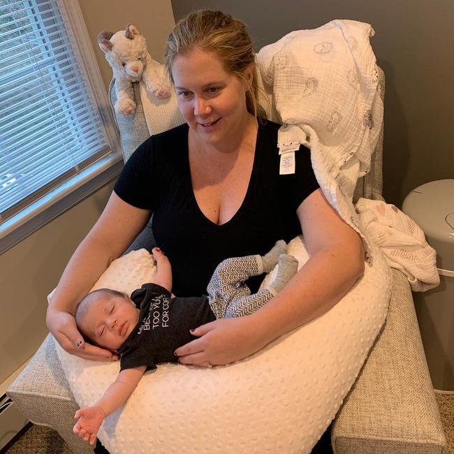 Amy Schumer and her son Gene. Picture: Instagram