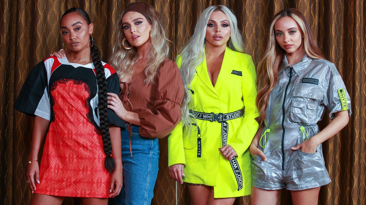 Leigh-Anne Pinnock, Perrie Edwards, Jesy Nelson and Jade Thirlwall of British girl group Little Mix. Picture: Justin Lloyd.