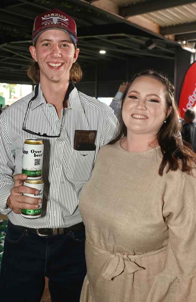 Matt Gardner and Morgan Hansen at 2023 Ladbrokes Mackay Cup Mackay Turf Club Saturday 22 July 2023 Picture: Michaela Harlow