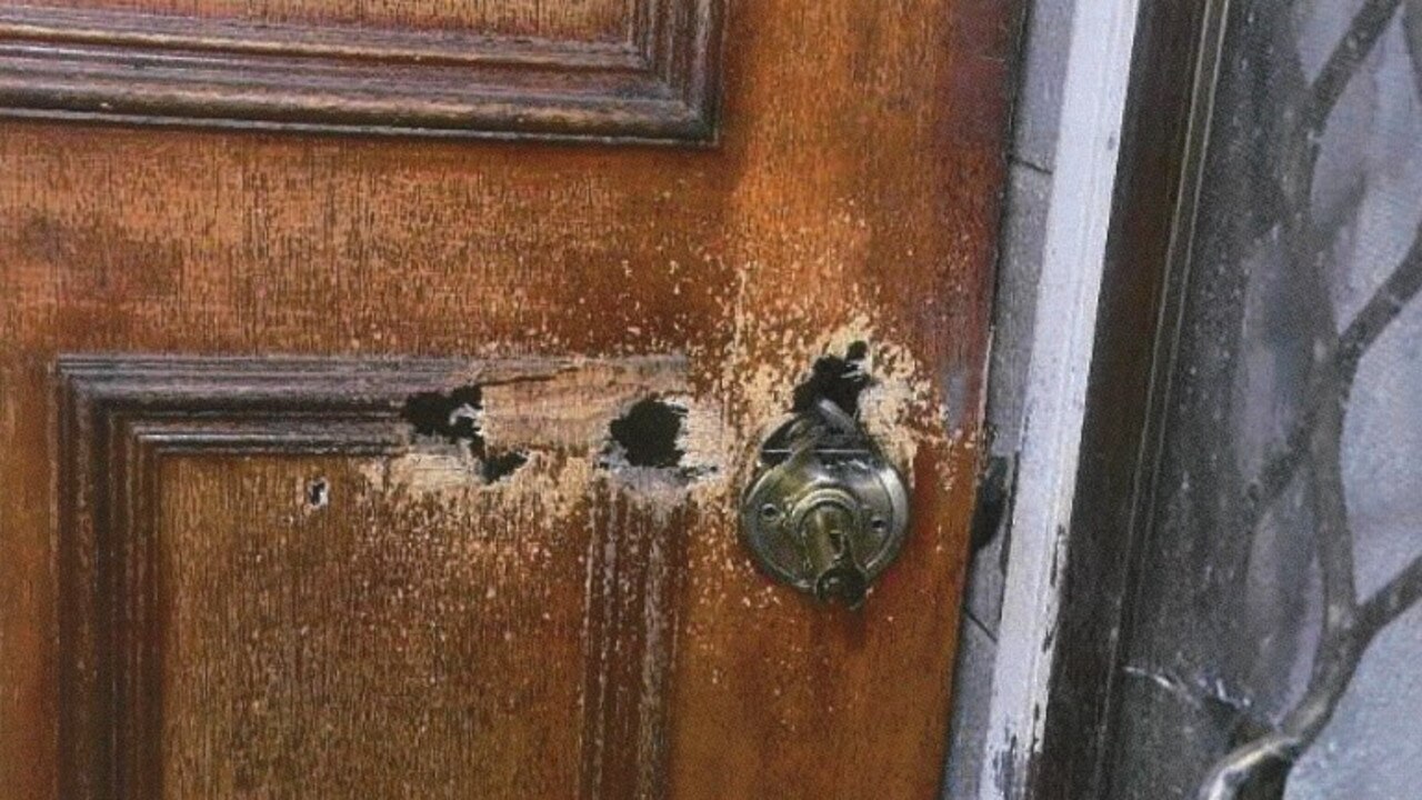 Nigel Hellings’ door. Picture: Supplied.