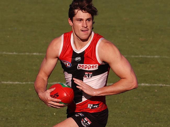 Jack Steele gave away six free kicks against Adelaide. Picture: Michael Klein