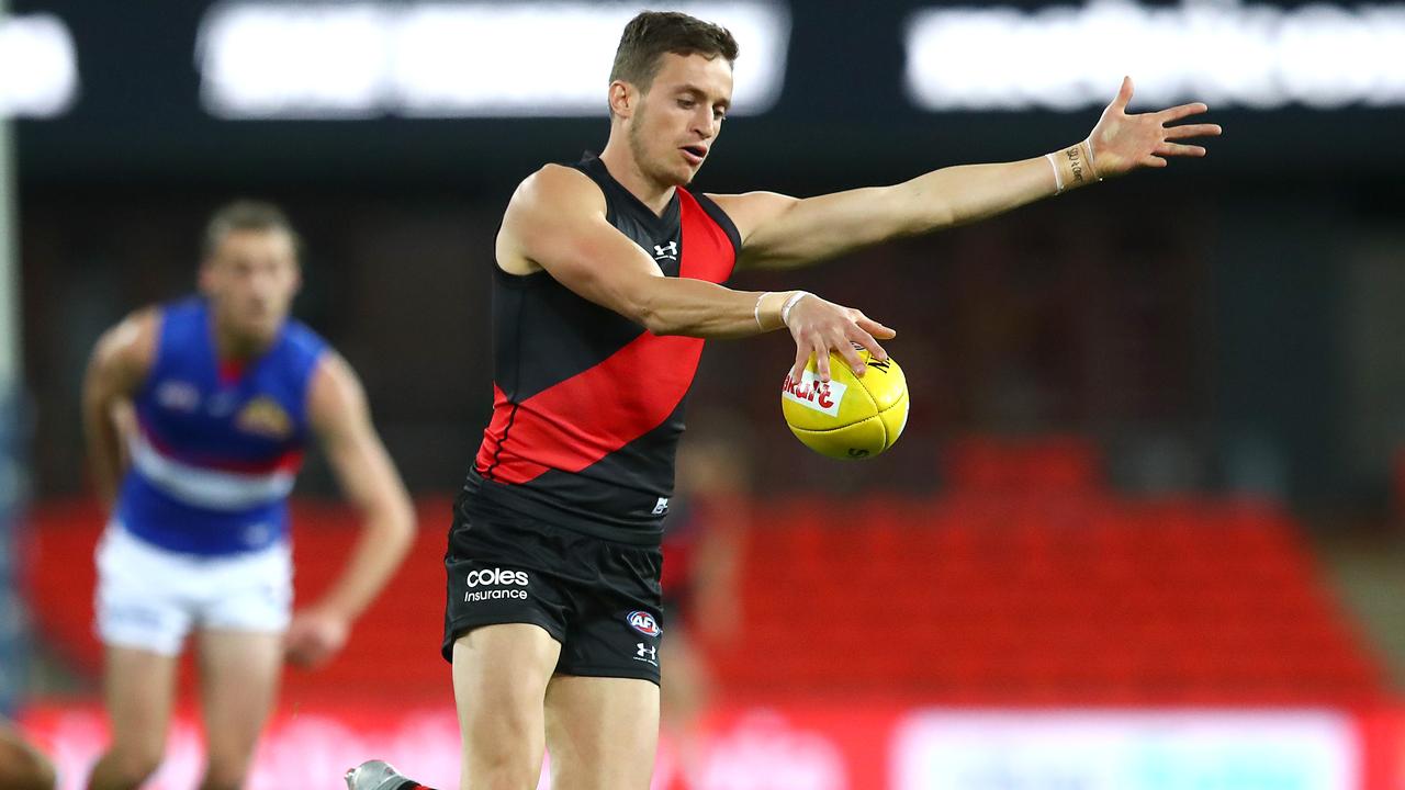 Orazio Fantasia will miss the clash against the Crows with a calf injury. Picture: Getty Images