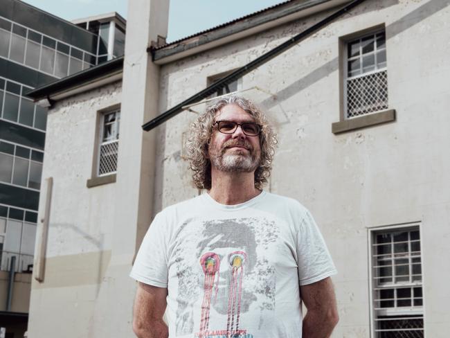 Lachlan Goold, known as Magoo, is a two-time ARIA award-winning producer who has recorded for bands like Midnight Oil, Regurgitator and POwder Finger. Photo: Luke Henry