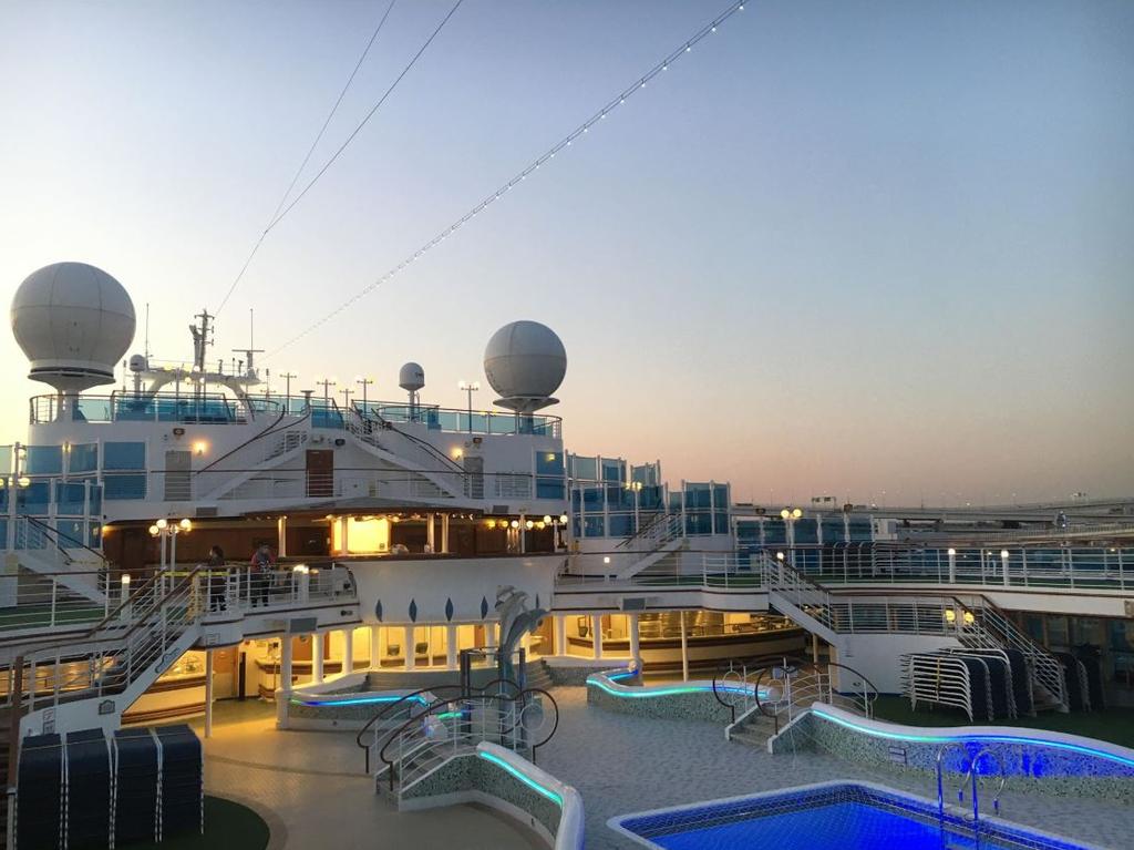 Passengers had to mostly stay in their cabins on the Diamond Princess during quarantine. Picture: Tehya Pfeffer