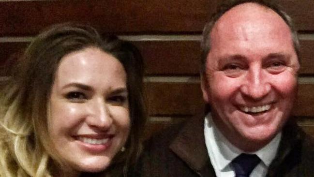 Vikki Campion and Barnaby Joyce. (Source: Facebook)