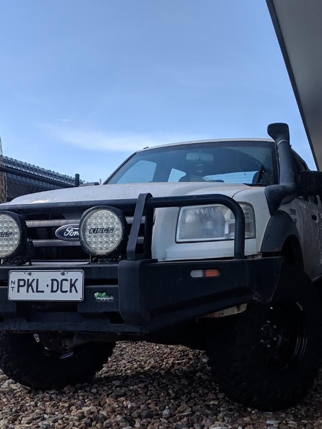 Morgan says this was made from his nickname ‘Pickering’. Picture: Morgan Pickering