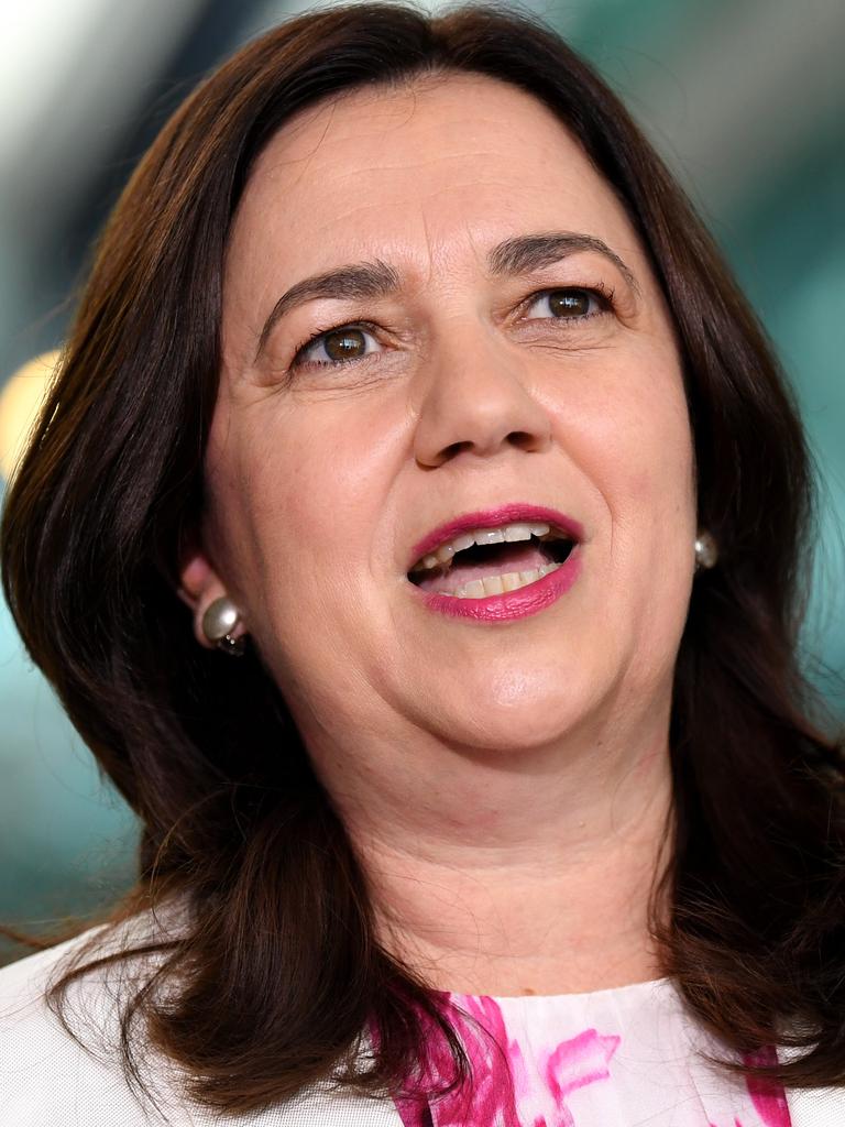 Just 214 votes could decide if Premier Annastacia Palaszczuk is re-elected. Picture: NCA NewsWire/Dan Peled