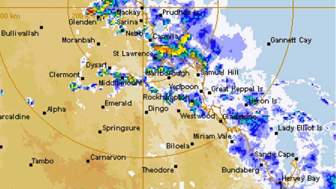 Rockhampton slammed with torrential rain, hail and wind | The Courier Mail