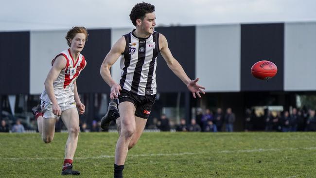 Narre Warren’s running machine Harrison Brain. Picture: Valeriu Campan