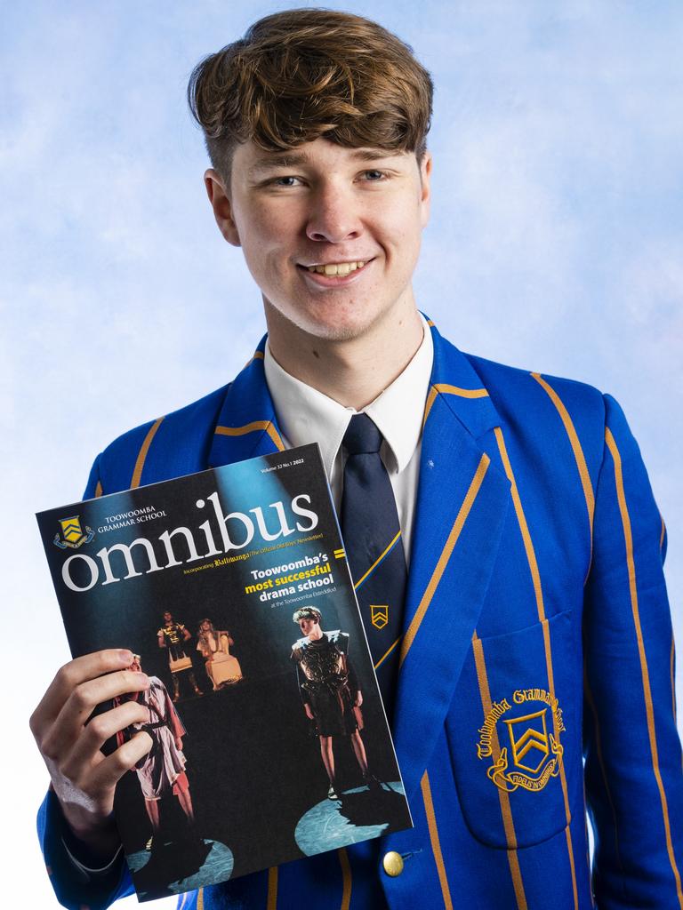 Gabriel Donaldson, Toowoomba Grammar School Bright Futures series, Monday, October 10, 2022. Picture: Kevin Farmer