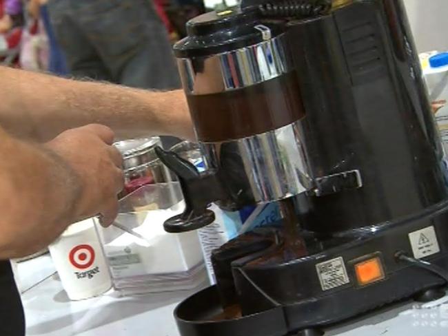 New options ... a barista will be in these new-look Target stores.