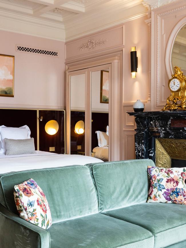 Suites are elegant and luxe at Hotel Grand Powers, Paris. Source: Supplied