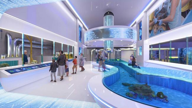 New images of the proposed Global Great Barrier Reef Centre of Excellence.