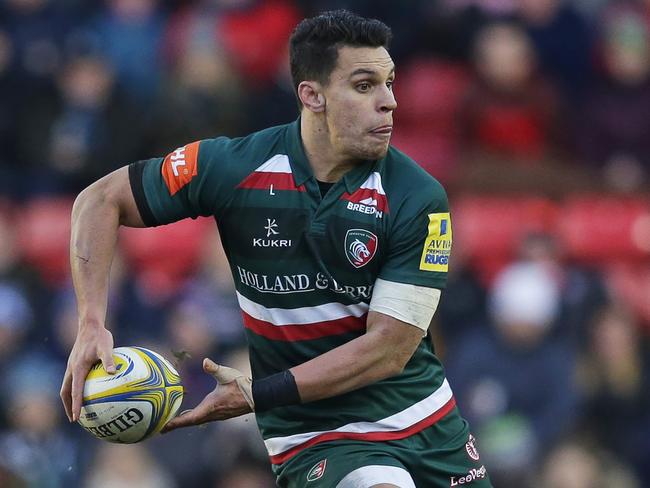 Matt Toomua in action for Leicester. Picture: Getty Images