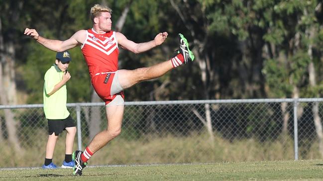 AFL: Yeppoon's Eli Wells kicks